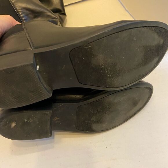 Rampage Ivanhoe over the knee riding boots size 8.5 black mob wife - Picture 9 of 10